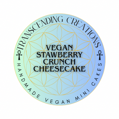 Vegan Strawberry Crunch Cheesecake